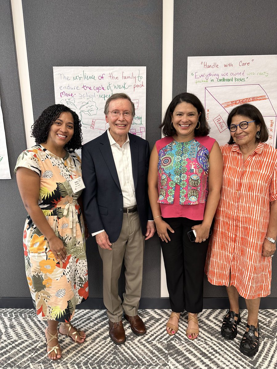 Vibrantsoul_NG's tweet photo. I’ve spent the last three days in D.C at a summer institute with #QTEL learning from the brilliant #AidaWalqui on how to best support MLLs. Today we met #FranciscoJimenez, author of Cajas de Carton. I’m reminded of the powerful role educators play in the lives of our students. https://t.co/KMnEYun8he