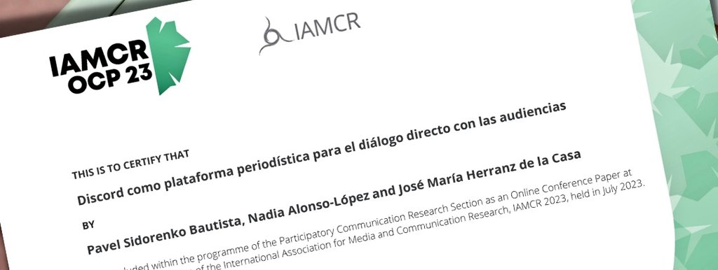 psbaut's tweet image. Justo de lo que hablamos @NadiaA40, @jmherranz y un servidor en la reciente edición de la #IAMCR2023 👉 Hay 2️⃣  necesidades principales: atender la hipersegmentación por plataformas, procurar vías de información más interactivas, directas y participativas