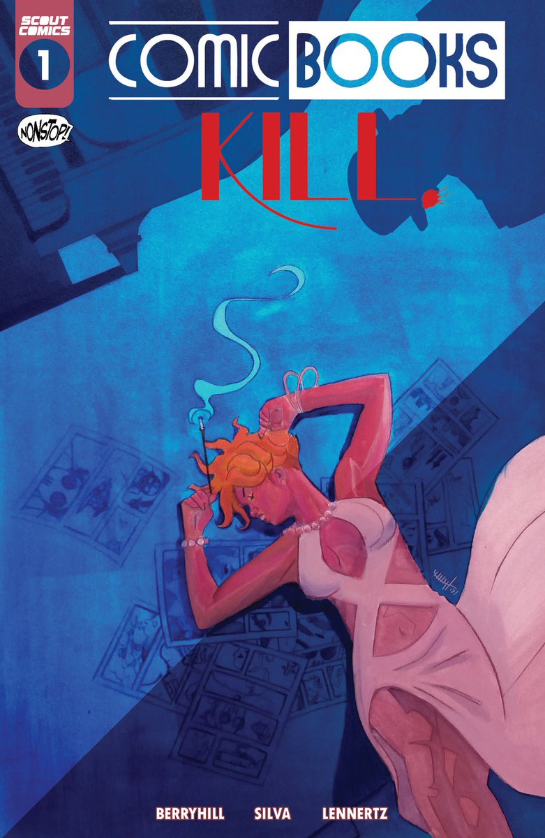 Really enjoyed Comic Books Kill #1 from @ShaneBerryhill, <a href="/HoytSilva/">Dangeon #1 live on Kickstarter now!</a>, and <a href="/ScoutComics/">Scout Comics and Entertainment</a>.  Has that perfect noir feel you get from Brubaker books with a 30's comic industry twist.  Really wish it wasn't a Nonstop Imprint book and came out monthly.
#comics