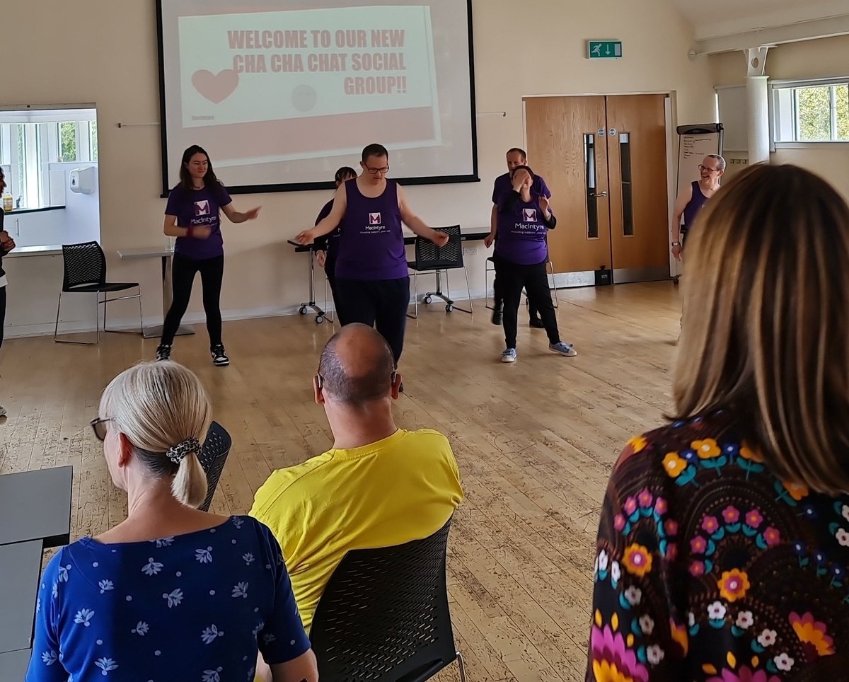 MacIntyreDancer's tweet image. What a brilliant afternoon at Cha Cha Chat. MacIntyre Dancers Milton Keynes,you were FaBOOOLLLOUUUSS. Thank you to everyone that came. Looking forward to next week for some more Dance and Chat. @BellaStaines @meetmacintyre @TheCaresFamily #BreakFree #danceyourowndance