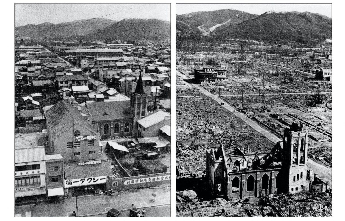 FrSeanDGough's tweet image. Once… I believed that the atomic bombing of Hiroshima and Nagasaki could be justified - based on consequentialism, proportionalism &amp;amp; relativism. 

80th anv. is a reminder that the direct and intentional killing of innocent human beings is, without exception, intrinsically evil.