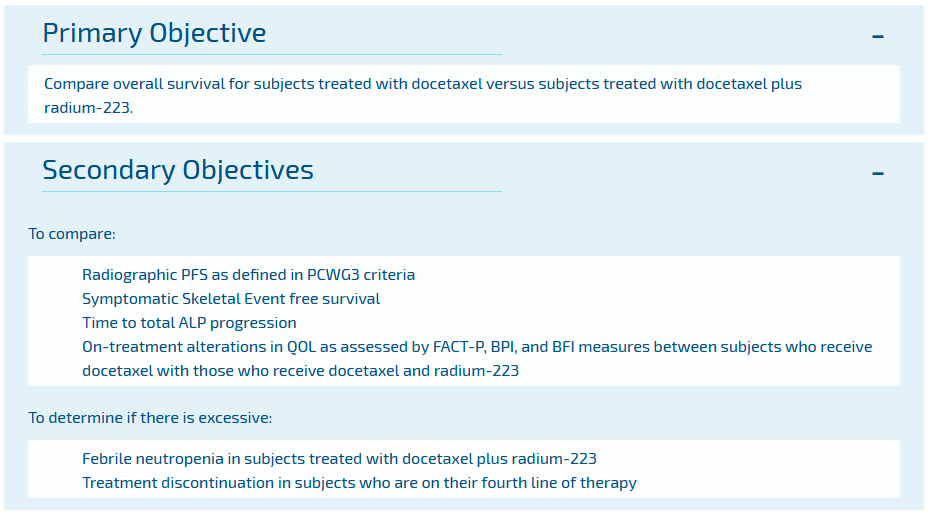 DoraTrial's tweet photo. 🇪🇸 Spain is the latest country to participate in @DoraTrial: A Study to Test Radium-223 With Docetaxel in Patients With Prostate Cancer, with the addition of Barcelona's Hospital Del Mar 🇪🇸 https://t.co/QNp0EtBTOG https://t.co/upETSSngpJ