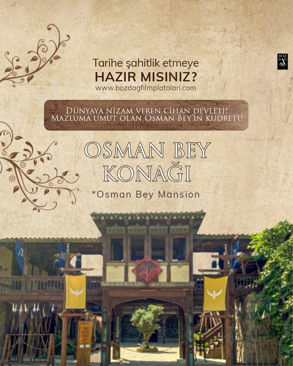 mmehmetbozdag's tweet photo. Dünyaya nizam veren cihan devleti! 
Cihan Devleti'nin yönetim merkezi Osman Bey'in Konağı.

•••

The world-dominating global state! The administrative center of the world state: Osman Bey's Mansion.

#BozdağFilmPlatoları

@bozdagfilmplato https://t.co/pxvYJAs1JP