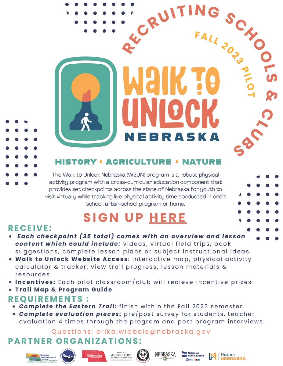 Sign up!

Get your classroom, club, organization or family active on the Central Trail. Pilot this fall and receive prize incentives!

#walk2unlock #beactive #centraltrail
forms.gle/Zg8Zze7nTzC2Vf…