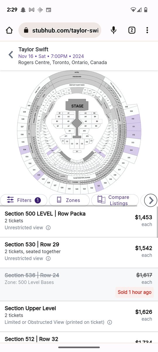kasaunders24's tweet photo. Tell me again how you're getting tickets into the hands of "verified fans?" I call bullshit. #TaylorSwiftErasTour  #Taylorswiftickets #Ticketmaster #TaylorSwift https://t.co/hl4Ejkxr1o