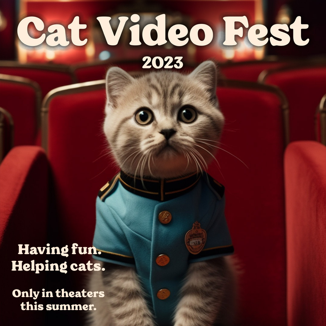Do you have your tickets for <a href="/catvideofest/">ᑕᗩT ᐯiᗪE0 ᖴEᏕT 😺</a> yet at the Oriental Theatre? We love being a part of this awesome festival and you should too! Only in theaters August 25th &amp; August 26th.
Tickets: mkefilm.org/meowtime

#catvideofest #catvideofest2023 #miwaukee #catvideos