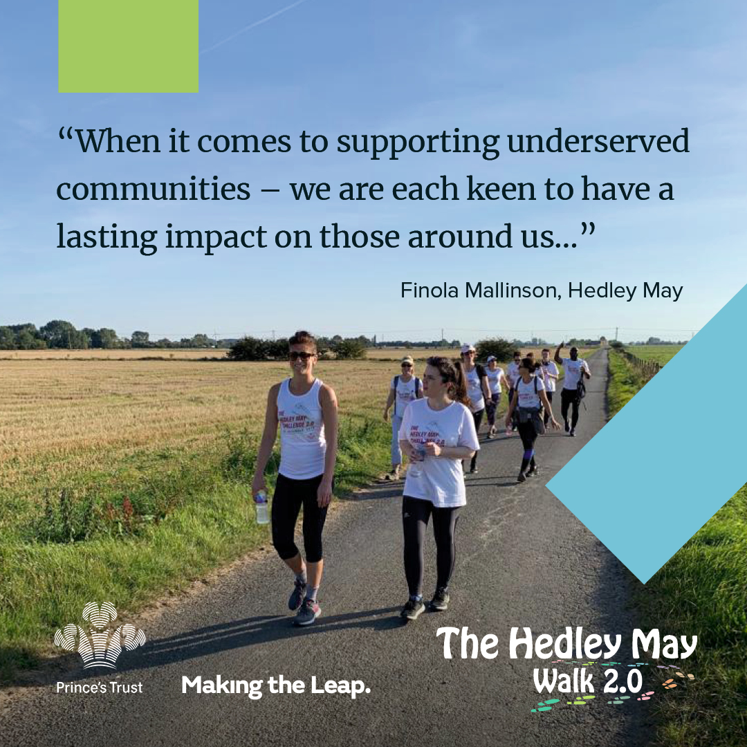 HedleyMay's tweet photo. The feeling we get as a firm from supporting such amazing charities as @MTLtweet and @PrincesTrust is not easy to articulate. The tangible benefits they give to young people they support is unique.

Learn more https://t.co/W19X2AJk4L

#socialmobility #matchingdonations #HMWalk2.0 https://t.co/uRbuD7FXRh