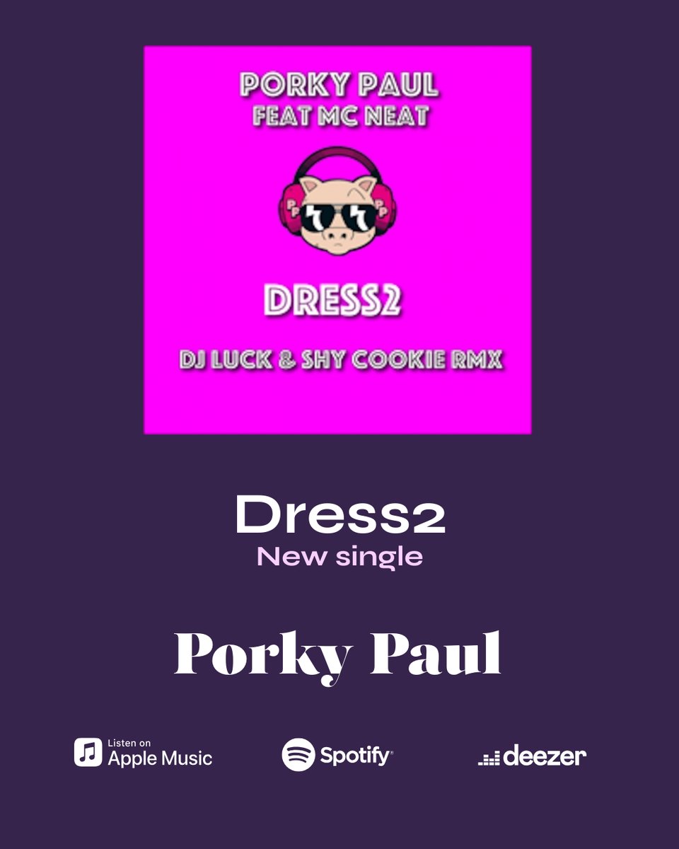 The official release date for my new single #Dress2 featuring <a href="/MCNEATofficial/">MC Neat</a> is 18/08/23