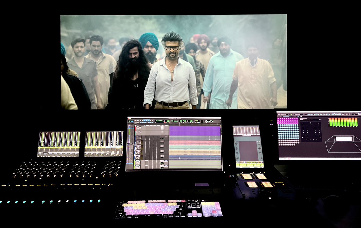 Suren (@valentino_suren) on Twitter photo #JAILER🔊 #SoundDesign #SoundMix
Teaming up with my favs this time for one and only Thalaivar Superstar <a href="/rajinikanth/">Rajinikanth</a> ❤️❤️
<a href="/Nelsondilpkumar/">Nelson Dilipkumar</a> <a href="/anirudhofficial/">Anirudh Ravichander</a> <a href="/alagiakoothan/">alagiakoothan s</a> <a href="/vinhariharan/">Vinay Sridhar</a> <a href="/Nirmalcuts/">Nirmal@editor</a>
#DolbyAtmosMix #Studiolife
#ThalaivarNirandharam #JAILER🔊 #SoundDesign #SoundMix
Teaming up with my favs this time for one and only Thalaivar Superstar <a href="/rajinikanth/">Rajinikanth</a> ❤️❤️
<a href="/Nelsondilpkumar/">Nelson Dilipkumar</a> <a href="/anirudhofficial/">Anirudh Ravichander</a> <a href="/alagiakoothan/">alagiakoothan s</a> <a href="/vinhariharan/">Vinay Sridhar</a> <a href="/Nirmalcuts/">Nirmal@editor</a>
#DolbyAtmosMix #Studiolife
#ThalaivarNirandharam