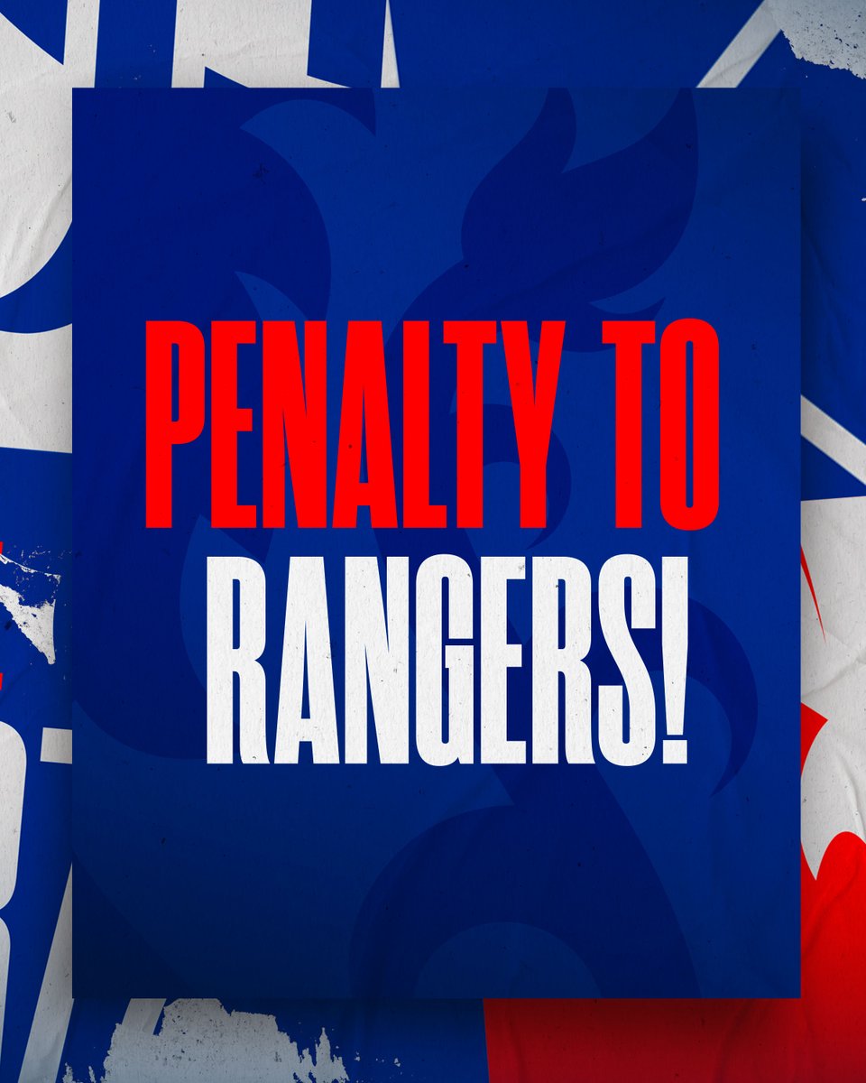 PENALTY TO RANGERS!