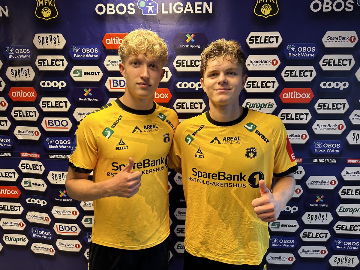 Gratulerer til Oliver Kjeilen Stavdal (18) og Nikolai Kase-Berg (18) med sine debuter i OBOS-ligaen! 🤩 Det gror godt i <a href="/MossFK1906/">Moss Fotballklubb</a>! 😄