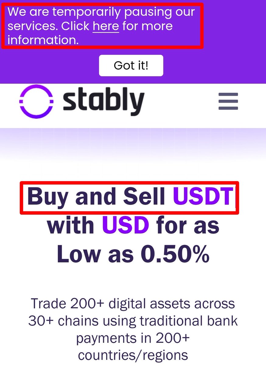 ParrotCapital's tweet photo. #Stably customers are reliably informed that as yet another failed #Tether fraud cartel and #SlugsOfPrimeTrust platform, their money is long gone.
They all blow up in the end.
It is fraud, all the way down.
Get out before it is too late. https://t.co/ixSiXJ6Ofg