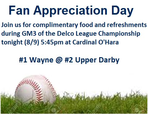 delcoleague's tweet photo. Come out tonight for @delcoleague Fan Appreciation! https://t.co/gF7lcwVE5t