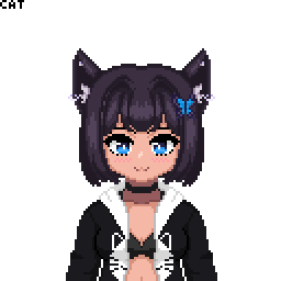 airbornecat's tweet photo. #MoNyart Pixel Art Profile for Monyachrome~ https://t.co/qeOjpP8uYW