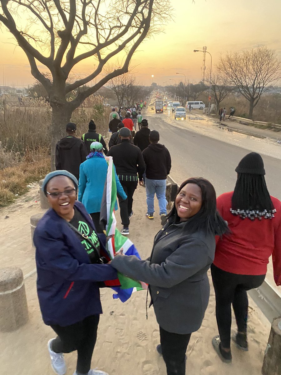 henriettefroh's tweet photo. Just concluded an exciting first #WalkwithoutFear march in Olievenhoutbosch with ActionSA Gauteng Provincial Women's Forum Chairperson Musa Mbewe & ActionsA Gauteng Provincial Chairperson Funzi Ngobeni. ActionSA’s presence was felt & those marching have been heard. @HermanMashaba @Funzi_Ngobeni @musaironlady @MjekanaJK @PrajayRamjee @IOL @RekordNewspaper @pretorianews @Powerfm987 @SowetanLIVE