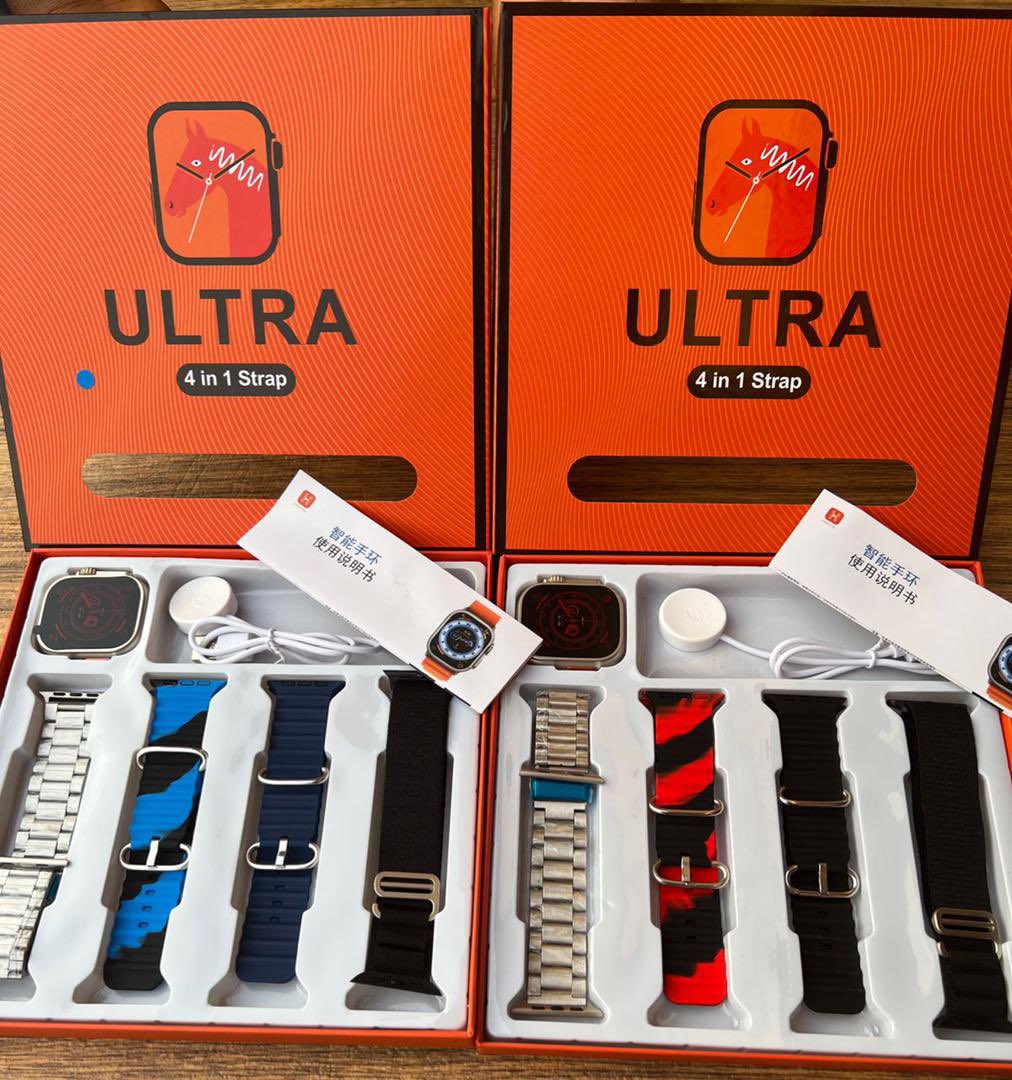 inkreaseola's tweet photo. @davido *4in1 ULTRA SMARTWATCH *

📌 4 different straps 
📌Call notifications 
📌Notifications (WhatsApp, Facebook, Instagram, Twitter )
📌Has blood pressure monitor
📌Heart rate monitor
📌Screen size 1.96inch
📌Bluetooth calling

https://t.co/NKxGHGaPSt

*Price; 14,500naira* https://t.co/6IPOqOb9kp
