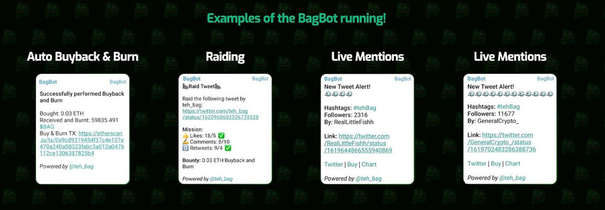 Investments based on a thesis will do more multiples than investments based on stats such as dune analytics. Because by the time you see the revenue, your entry is worse than others. 

My thesis for <a href="/teh_bag/">teh Bag - $BAG</a> is simple. Every day there are new projects launching. Using $BAG raid