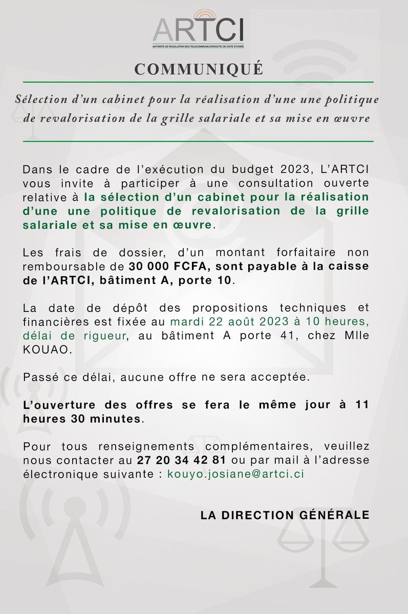 ARTCI tweet media