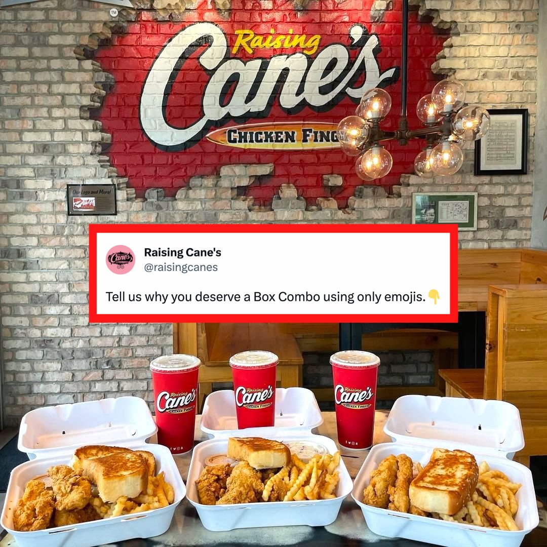 Raising Cane's tweet media