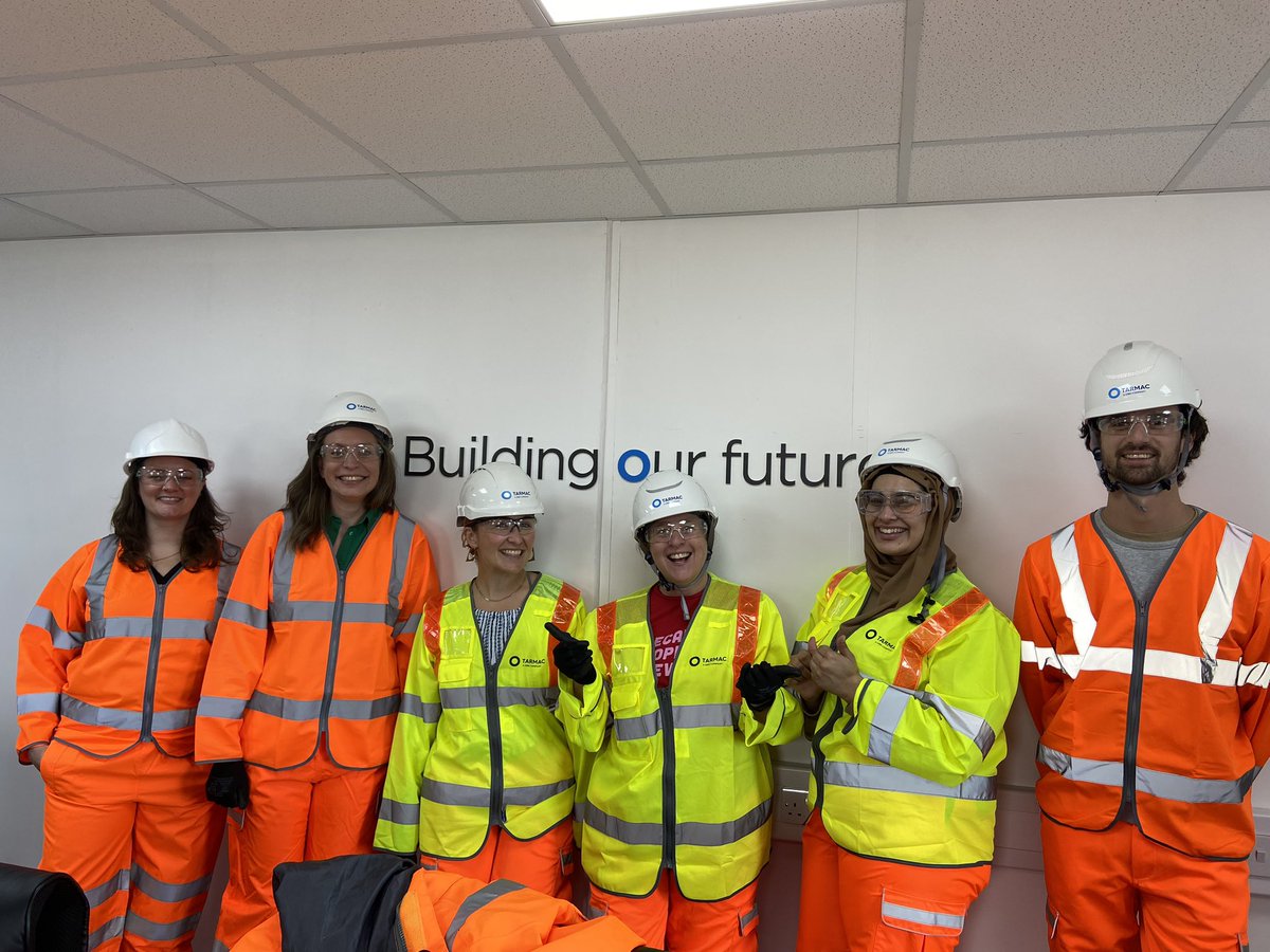 SarahMS4TP's tweet photo. What a fabulous few days inducting our new @S4TP_Official #BigIdeas team members and getting to know each other, followed by a great team day today, first a visit to one of our national partner @TarmacLtd ‘s asphalt plants, and then a super workshop run by @climate_fresk .  ❤️ https://t.co/d01jaXlxKM