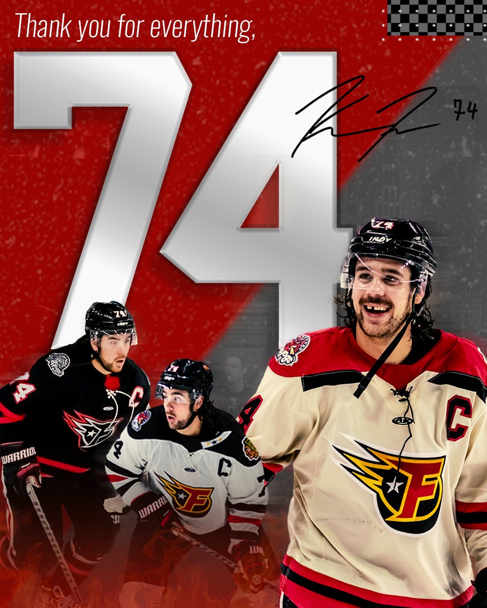 Four seasons. Two as our captain. Countless memories on and off the ice.

Best of luck in Utah, Tex. We love you and we'll miss you ❤️⛽️