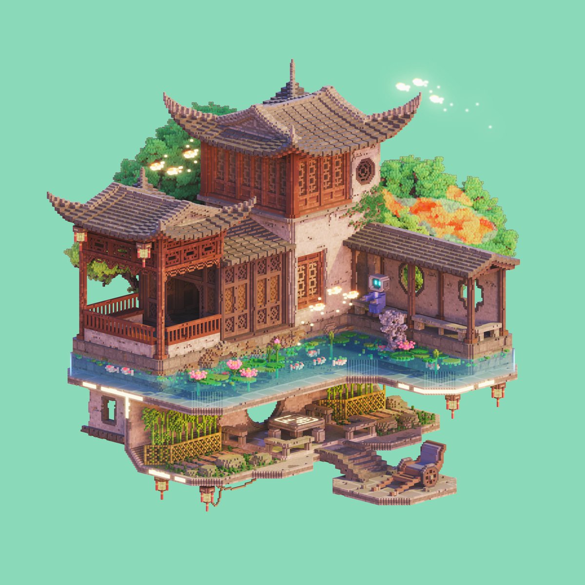 bkvoxel's tweet photo. Cubic Islands
#voxel #voxelart #magicavoxel https://t.co/C6c5nsWUDM