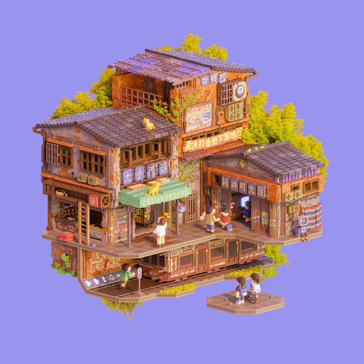 bkvoxel's tweet photo. Cubic Islands
#voxel #voxelart #magicavoxel https://t.co/C6c5nsWUDM