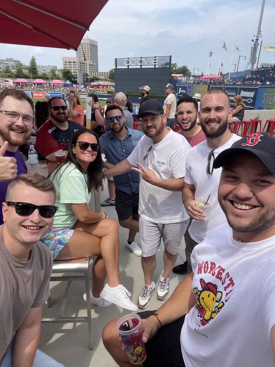 LillardDerick's tweet image. #TNT taking over the Woo Sox game today. I appreciate what this team in a way I can’t describe. Excited to deliver together and #WinEverything #Woooo ⁦@TheRealOurNE⁩ ⁦@emilywiper⁩