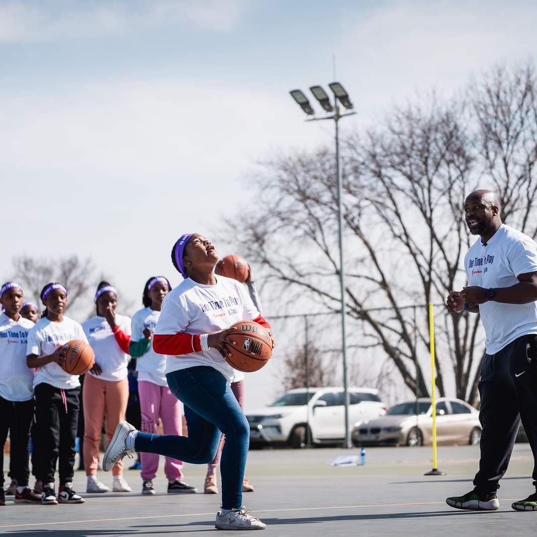 NBA Africa CEO Victor Williams Joins Members to Celebrate Women's Day in South Africa
Sierra Leonean Victor Williams, the CEO of NBA Africa, was in South Africa to facilitate the celebrations of  Women's Day 2023 through a workshop titled 'Her Time to Play.'
 #HerTimeToPlay