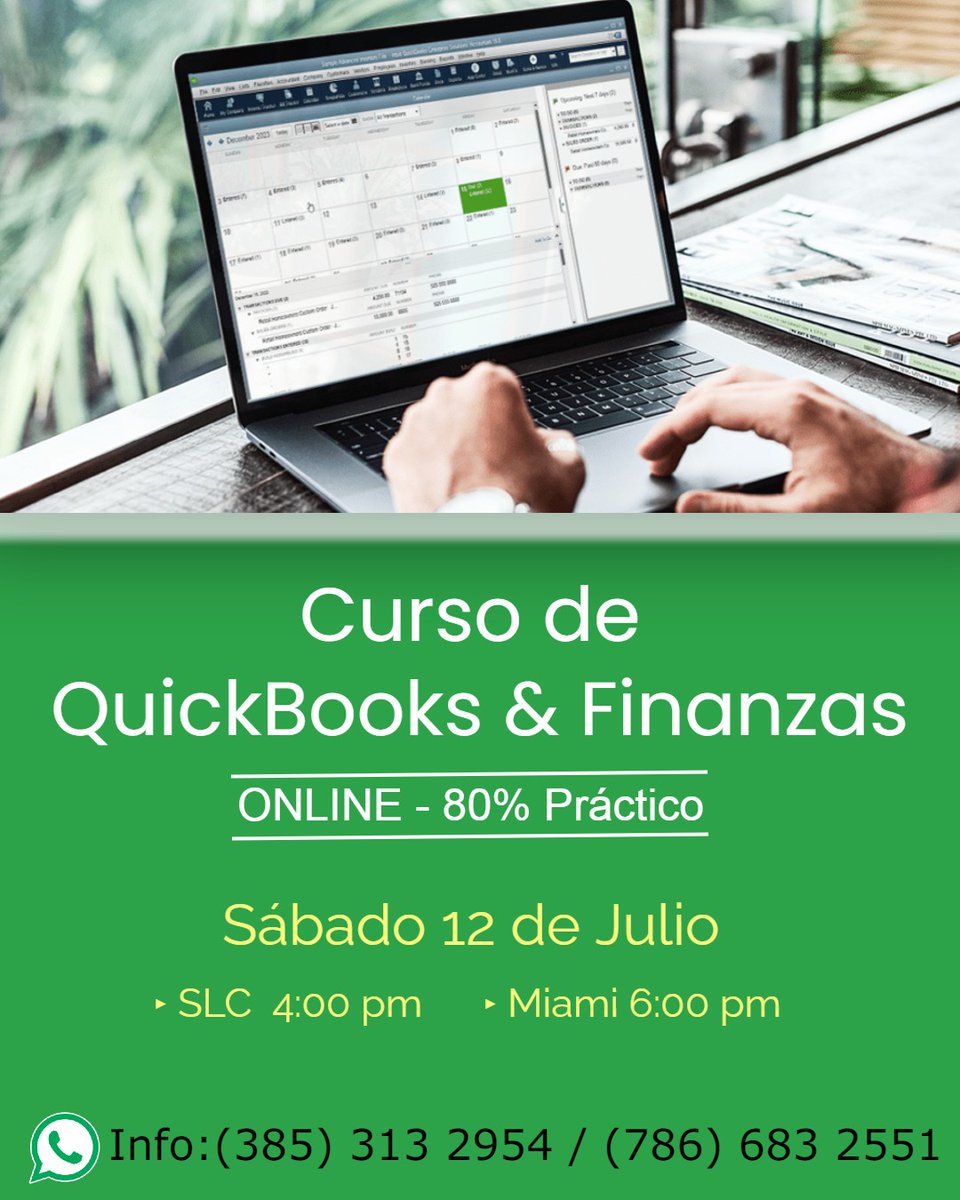 FloridaMerco's tweet image. 🔥🔥 Aprende Quickbooks GRATIS el programa mas usado por las empresas en USA. 
formulario de Inscripción : 
docs.google.com/forms/d/e/1FAI…
#quickbooks #quickbooksEspañol  #aprendequickbooks