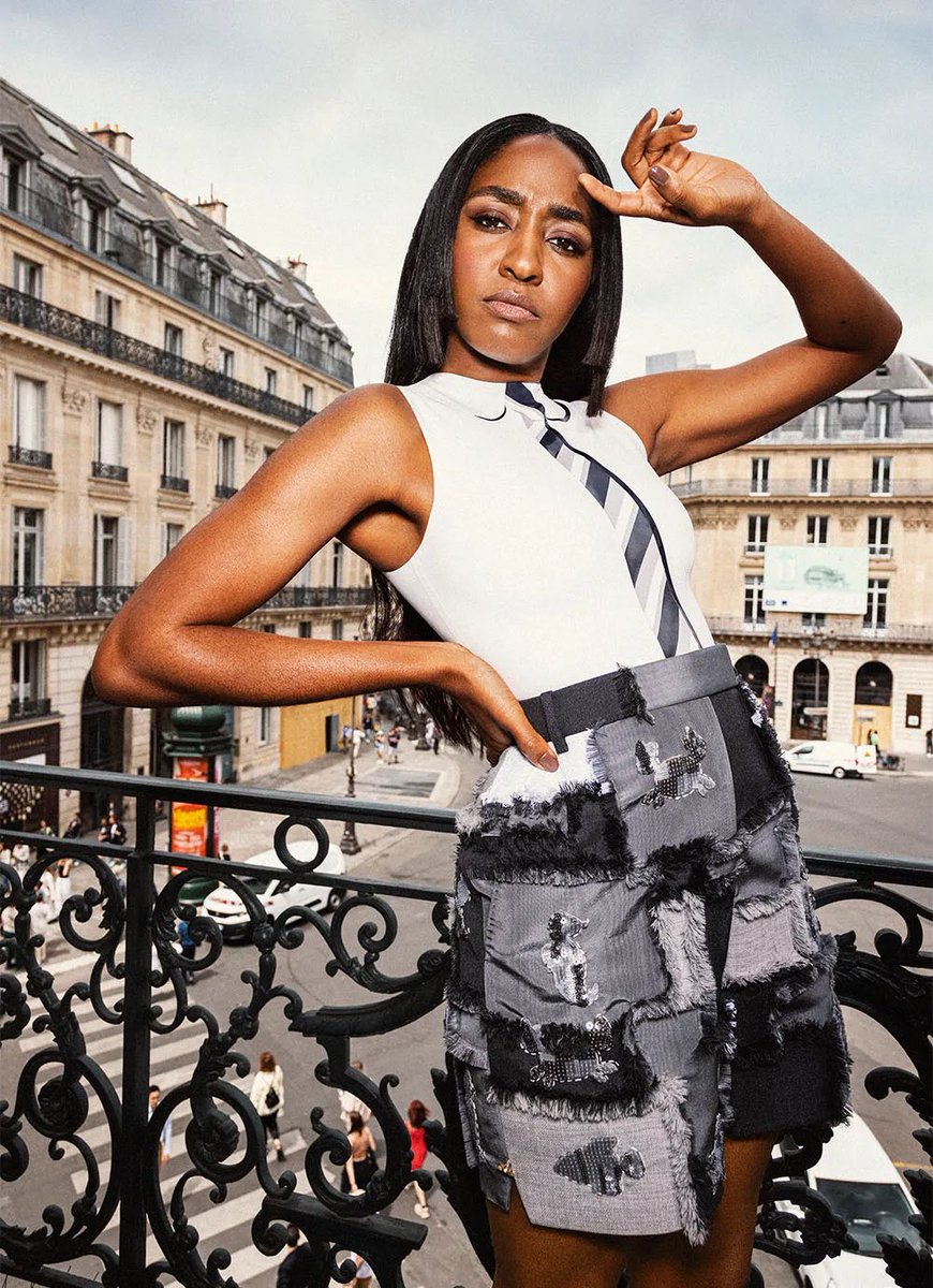 jacquemusx's tweet photo. Ayo Edebiri for The Hollywood Reporter https://t.co/gSPo9ab4Eh