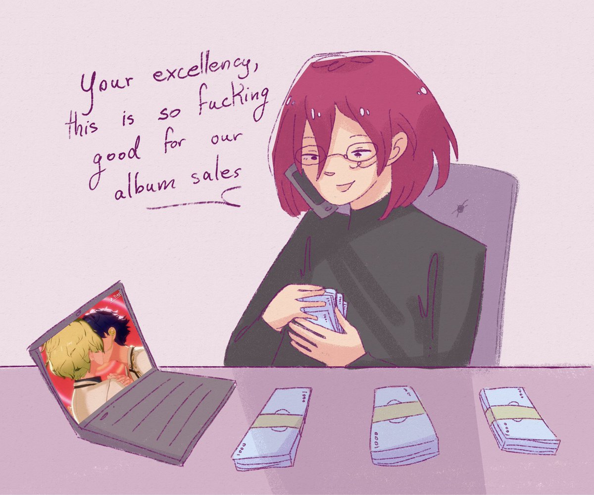 rolulsoarelui's tweet photo. Happy one year anniversary to Trap for You MV and to this drawing i made to celebrate it. #ensta https://t.co/khHi4cSGSQ