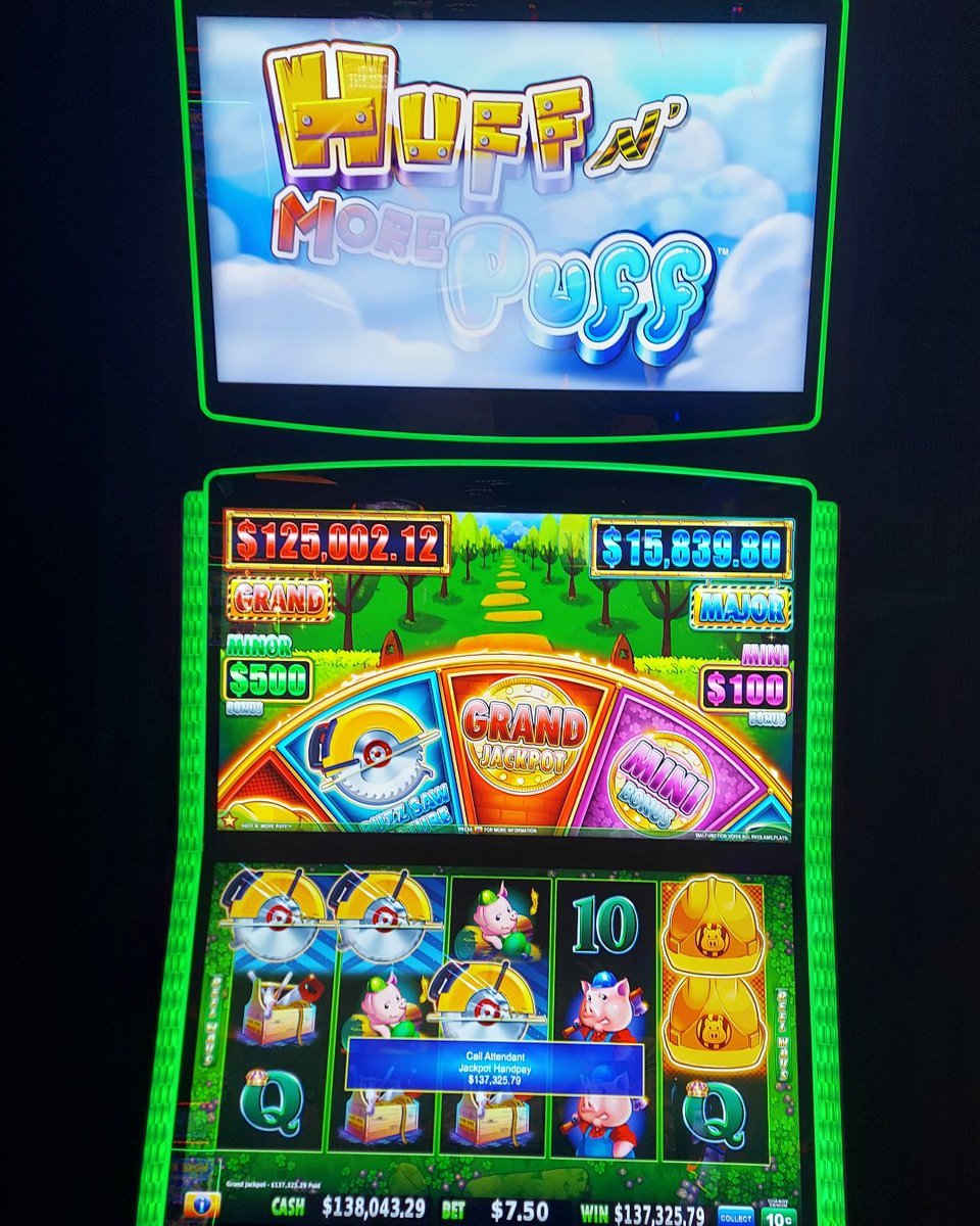 WinBigRivers's tweet photo. โ ๏ธ $137,325.79 JACKPOT โ ๏ธ
#HuffnMorePuff #RiversCasino
Gambling problem? Call 1-800-Gambler. https://t.co/hEeuwdjl2Q