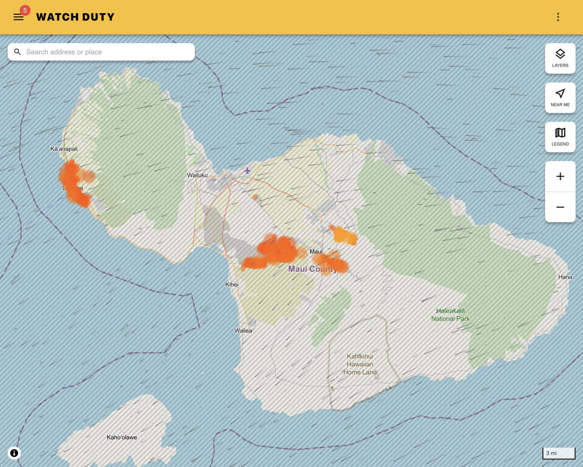 When the wildfires hit Hawaii yesterday, it not only took out the Internet but all fire (and police) radios are encrypted leaving a community completely blind, running toward the ocean for their lives. This is cruel and unusual punishment and must be changed <a href="/GovJoshGreenMD/">Governor Josh Green</a>! Our