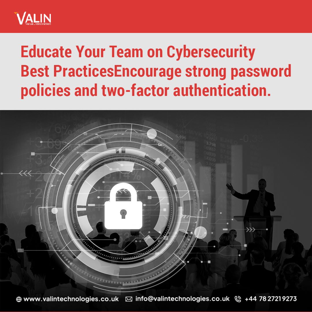 valintech's tweet image. Protect your business from cyber threats with these essential tips!

📞(+44) 7827219273

🌏valintechnologies.co.uk

#valin #valintechnologiesuk #cyberdefense #digitalsecurity #internetsafety #cyberattack #StayCompetitive #StaySecure #securityawareness #secureyourdata