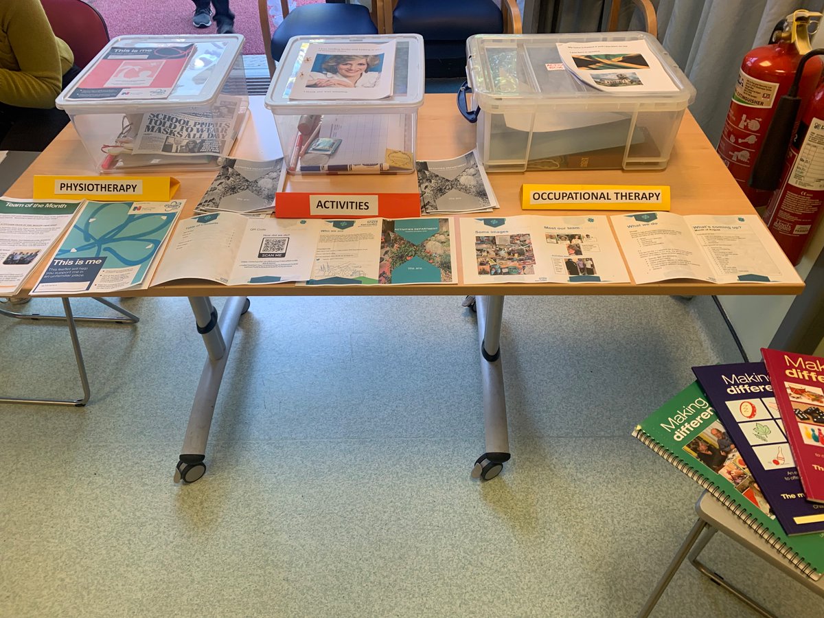 We were pleased to showcase the Inpatient Therapies and  Activities team at the CHS summer fair, in particular the therapeutic activities boxes. It was a great success amongst all stalls showcasing their services. 
<a href="/ngalitam1/">EHCC Inpatient Therapy & Activities 🌺</a> <a href="/HRPRAGU/">RaguramanPadmanabhan</a> <a href="/JoRaphael4/">Jo Raphael</a> <a href="/gavinmarc/">Gavin Shields RN, RM, ACP</a>