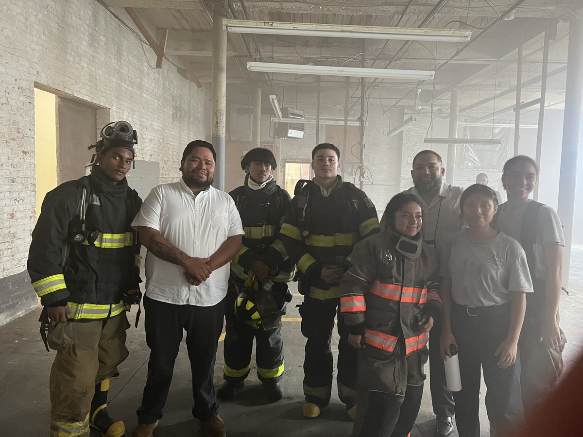 It was so inspiring to witness <a href="/pvdschools/">Providence Public Schools</a> Fire Academy in action at their search and rescue exercise today! CTE programs like this not only benefit employers like the  <a href="/PVDFireDept/">Providence Fire Department</a> but also help change the lives of the students who participate in them. More of this, count me in.