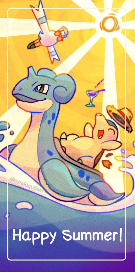 Cyndaquilism's tweet photo. Happy Summer! ☀️ https://t.co/1axwQAoyri