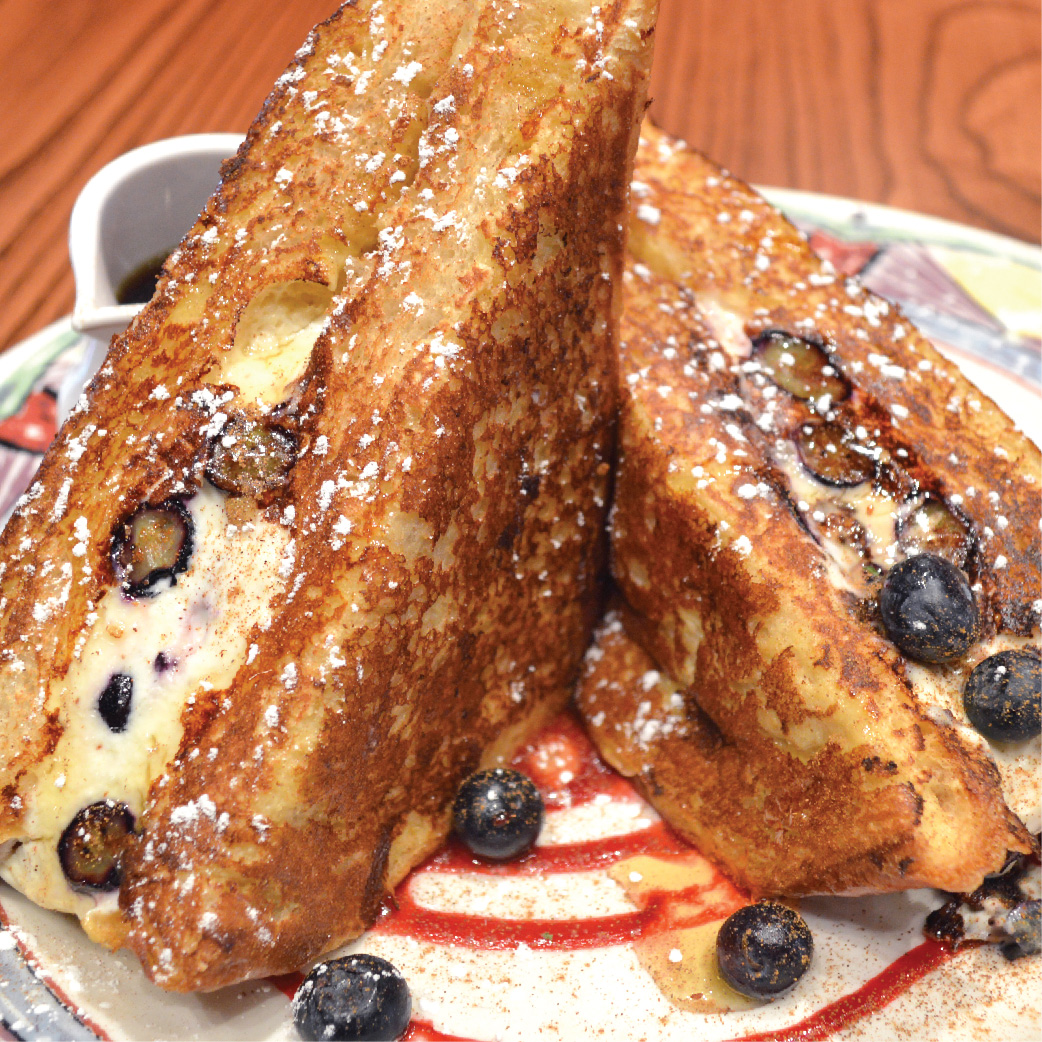 Have you tried our NEW Blueberry Goat Cheese French Toast? 🫐It's only available at Roland Park, Inner Harbor &amp; Annapolis locations this August! Blueberry Honey Goat Cheese Cheesecake Filling, garnished with Blueberries, Honey, Cinnamon &amp; Powdered Sugar. MissShirleys.com/Menu