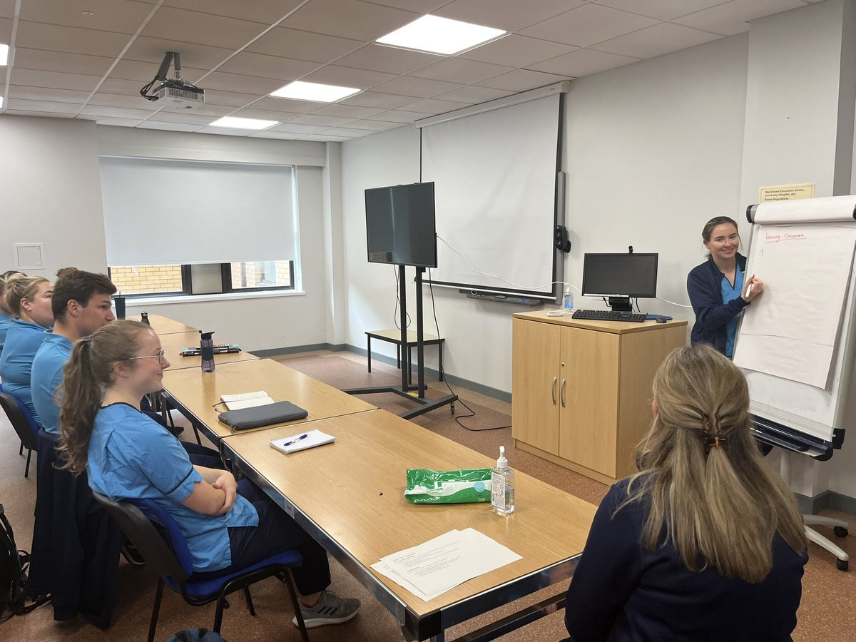 Helen Devine (@hdevine161) on Twitter photo Clinical sim for on-call training at Ayr hospital for <a href="/NHSaaa/">NHS Ayrshire & Arran</a> physiotherapy staff (day 2). Thanks to all rotational staff that attended achieving all their learning outcomes learning from each other, Linda and volunteers. <a href="/GrierAHP/">Grier McGhee</a> <a href="/laura96barrett/">Laura Barrett</a> <a href="/gillmackie70/">gill mackie</a> <a href="/NHSAASimulation/">NHS Ayrshire & Arran Simulation</a> Clinical sim for on-call training at Ayr hospital for <a href="/NHSaaa/">NHS Ayrshire & Arran</a> physiotherapy staff (day 2). Thanks to all rotational staff that attended achieving all their learning outcomes learning from each other, Linda and volunteers. <a href="/GrierAHP/">Grier McGhee</a> <a href="/laura96barrett/">Laura Barrett</a> <a href="/gillmackie70/">gill mackie</a> <a href="/NHSAASimulation/">NHS Ayrshire & Arran Simulation</a>