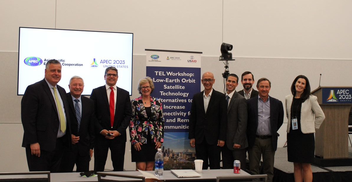 Low-earth orbit satellites provide underserved communities with high-speed Internet access, closing digital disparities for those who need it most. 🛰️ We joined #USAPEC2023 to discuss the benefits &amp; challenges of implementing this tech &amp; explored its potential to complement