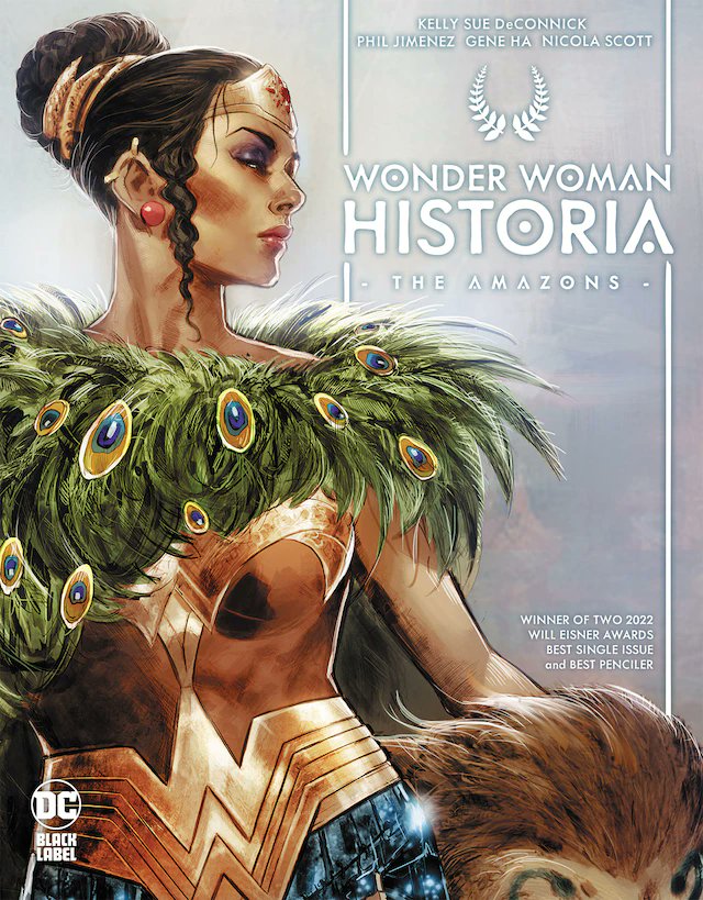 Join us this Tues., Aug. 15th at 8pm ET on our Discord, to discuss WONDER WOMAN HISTORIA: THE AMAZONS created by @kellysue, @Philjimeneznyc, @GeneHa, & @NicolaScottArt. With a special guest: @kellysue! From violence and oppression, the goddesses forged a new race: the Amazons
