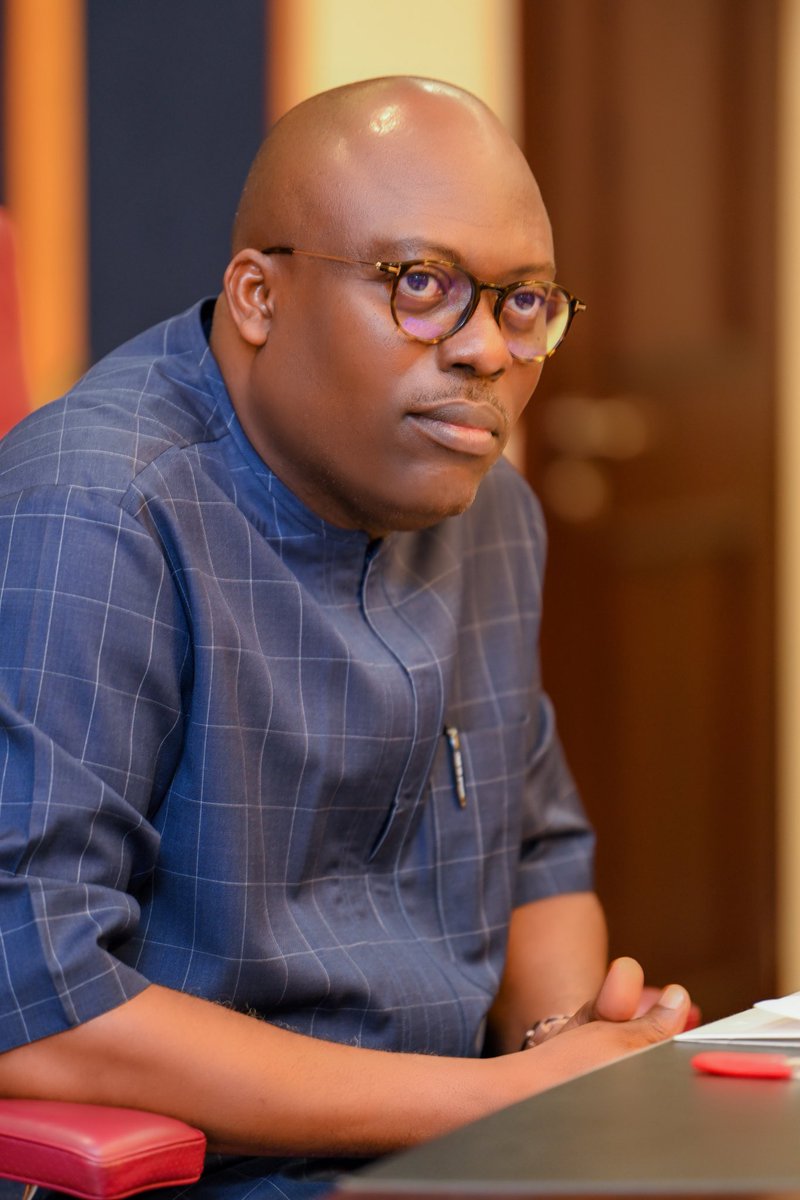 FinebonePrince4's tweet image. #SimFubaraKSC Governor Fubara played host to members of the Senate Ad-hoc Committee on East/West Road and Eleme-Ogoni Corridor who came on assessment of the road.