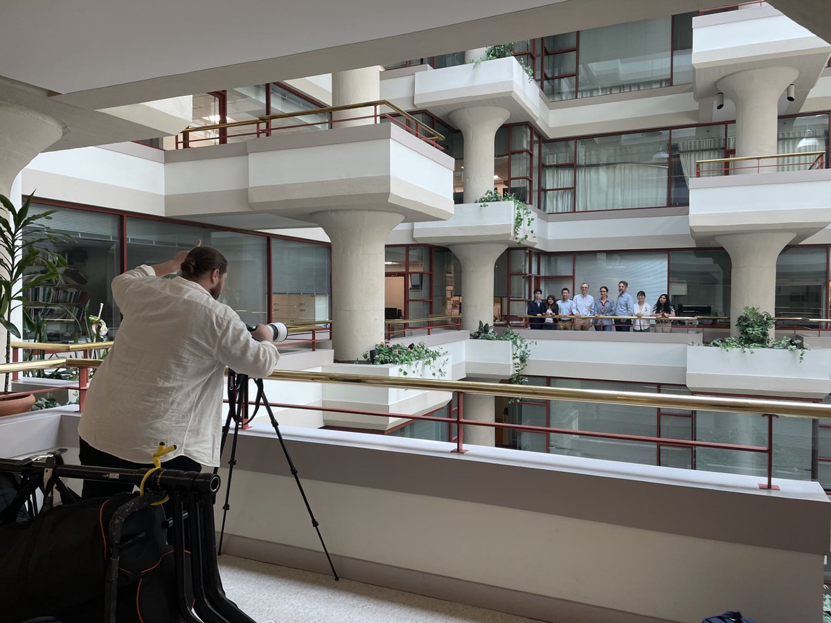 Strike a pose! It's photoshoot day at the VIC lab. 

Almost all the VIC team members were in attendance and wore their brightest smiles for the photoshoot. Get ready to see these photos on the website soon!