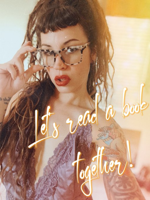 Let&rsquo;s read a book together! Do you like to read or just girls who wear glasses? Happy #nationalbookloversday<a href="/tag/nerd"class="tags"><span>#nerd</span></a><a href="/tag/nationalbookloversday"class="tags"><span>#nationalbookloversday</span></a>