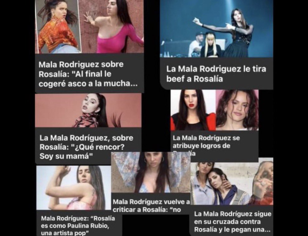 ikerbeceiro's tweet photo. ABRO HILO | ¿Por qué Mala Rodríguez tiene envidia de Rosalía? La lleva nombrando todos estos años y ahora se victimiza haciendo como si no hubiera empezado ella todo⤵️ https://t.co/kWj1U16joS