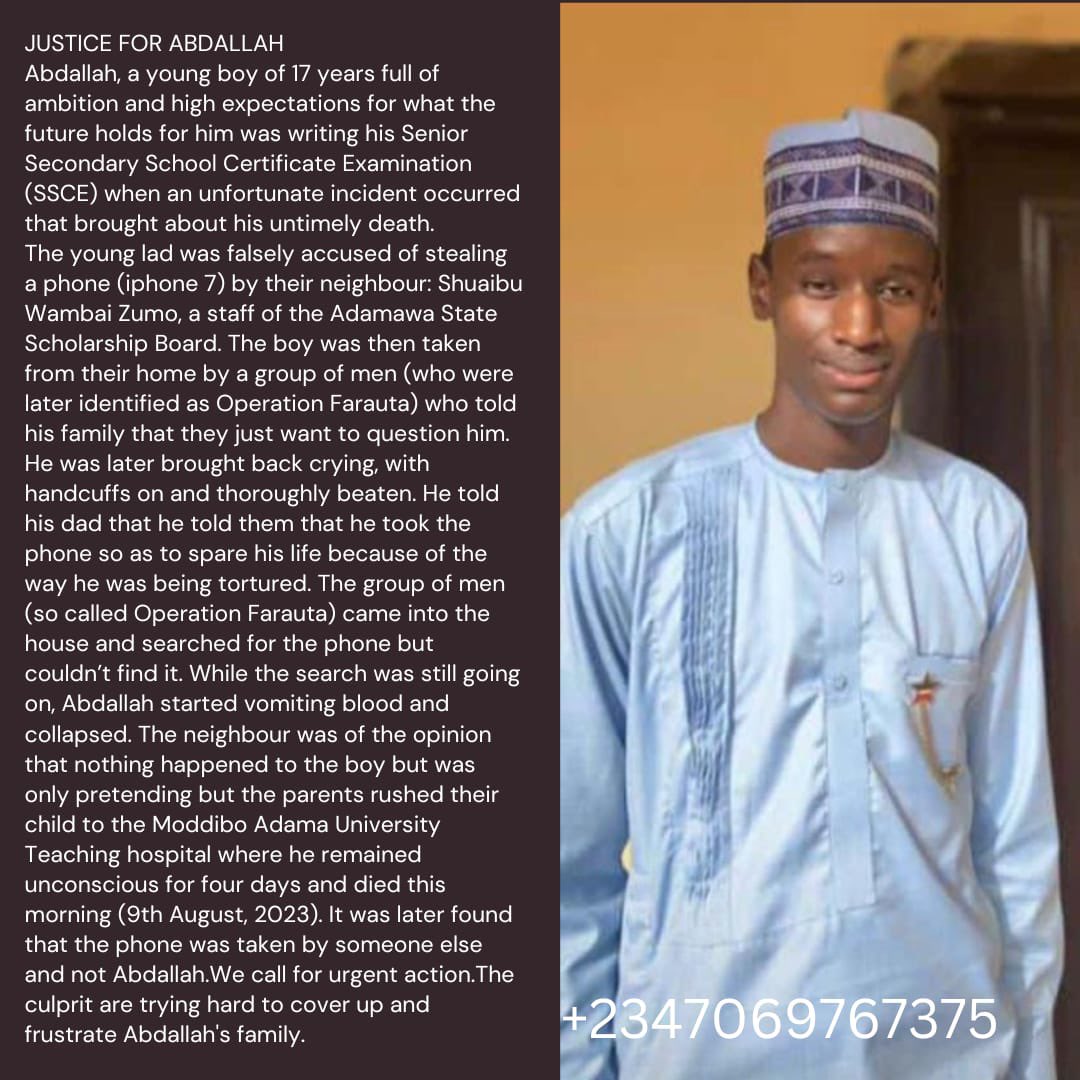 #JusticeForAbdallah!!