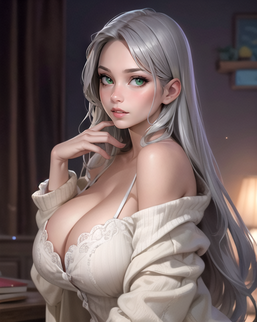 SayraAI's tweet photo. #AIart #AIgirl #waifu #waifuAI 

What a seductress  😳 #AIcleavage部 https://t.co/KixV1W4vyc