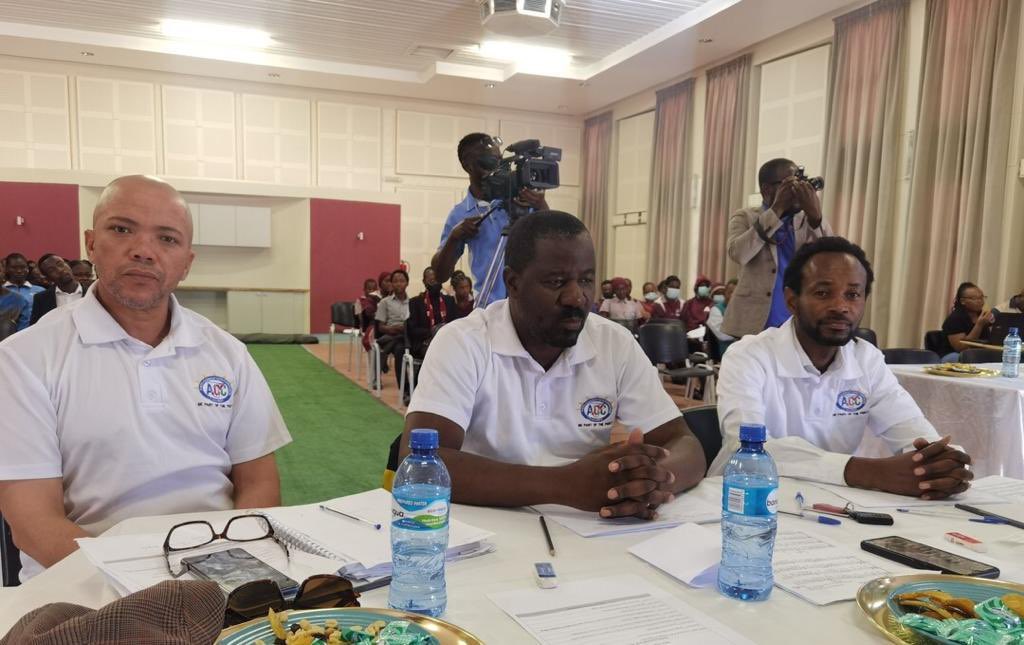 NBCNamibia's tweet photo. Mweshipandeka SS, Gabriel Taapopi SS, Ongwediva SS and Iipumbu SS participated in the Anti-Corruption Song Competition in Ongwediva, Oshana region on 9 August 2023 

#JoinTheFight 
#OneVoice
#NACSAP https://t.co/LwTcgOkZmz