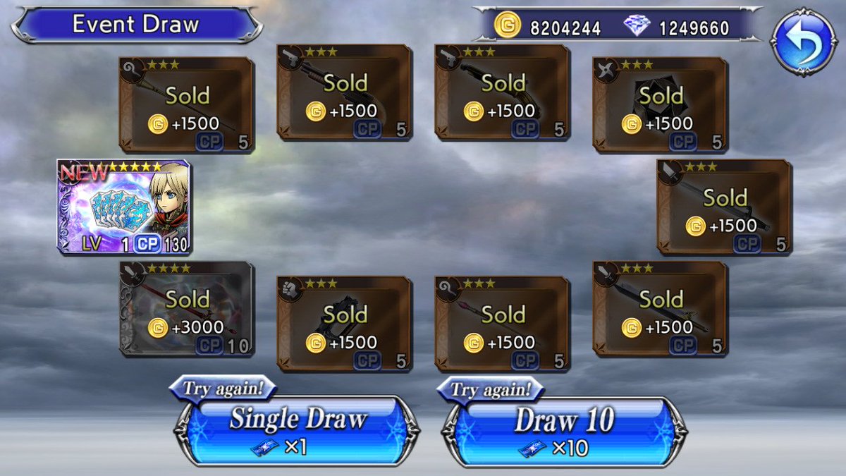 freya_yuki's tweet image. Thankfully, was eventually able to get my 1st copy of #FinalFantasyType0 Ace&apos;s FR on the #Ace and #Braska banner in #DissidiaFFOO #DFFOO 
freyayuki.tumblr.com/post/723192307…